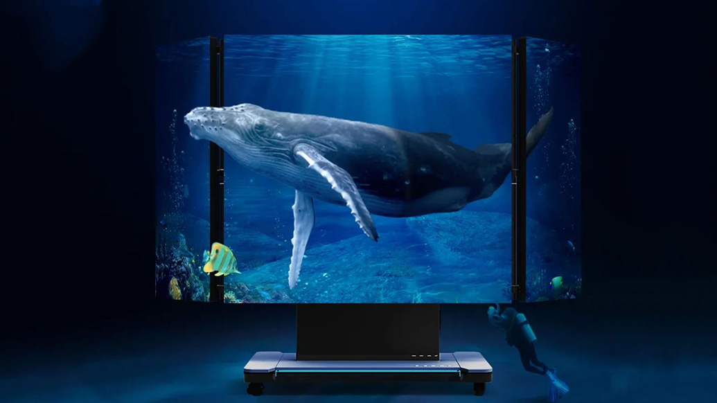  一图读懂豪运国际welcome135"升降折叠一体机