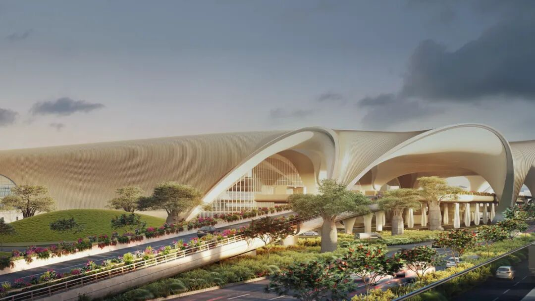 标杆案例 | 豪运国际welcome圆形显示屏项目落地新孟买国际机场，，，，，打造印度首个“全数字化绿色枢纽”